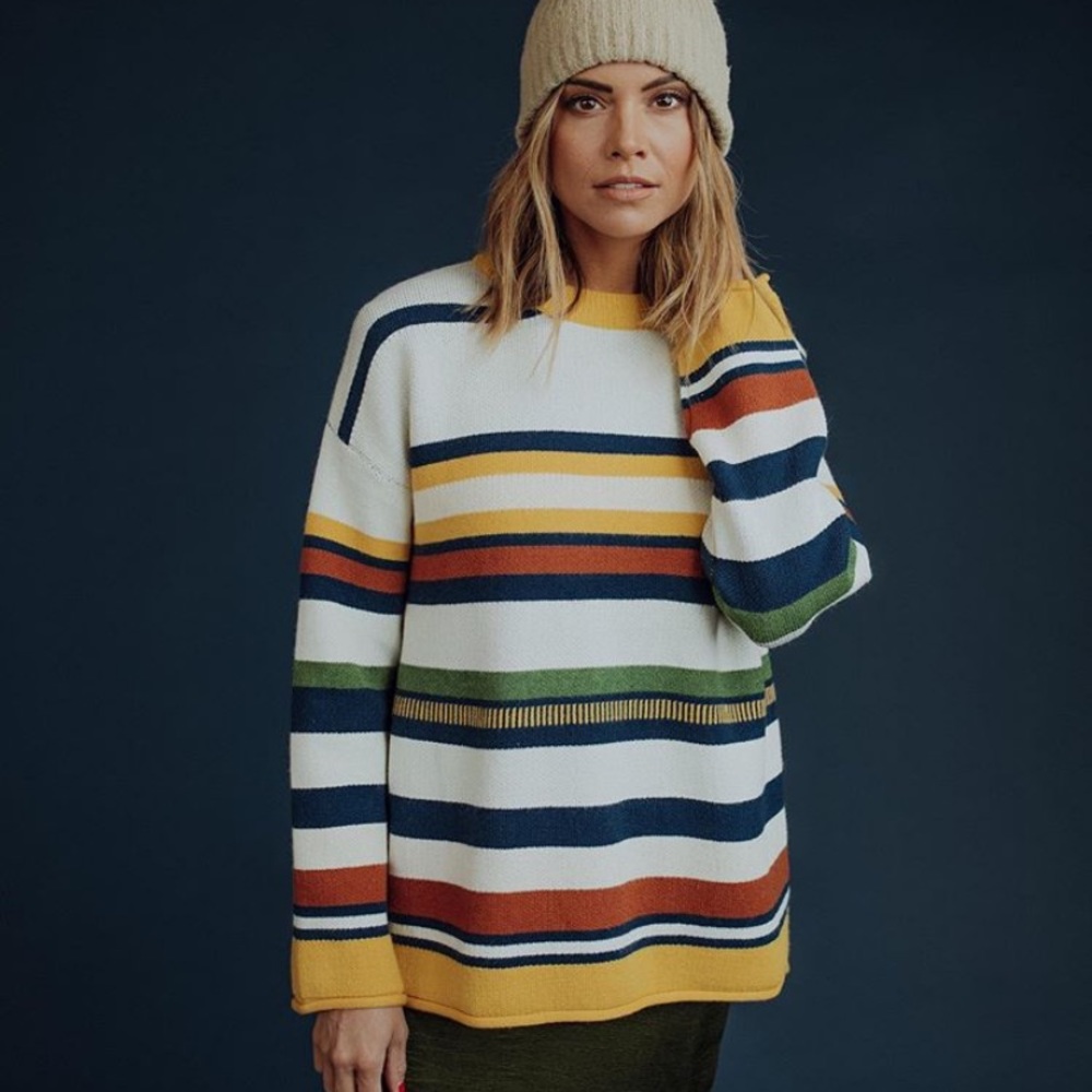 Clad and cloth sweater